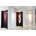 Beautiul Design Glass Insert PVC MDF Door (SC-P086)